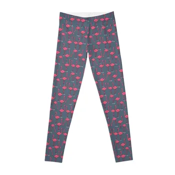 Леггинсы Flamingo -Payne's Grey от Andrea Lauren, спортивная одежда, облегающие женские леггинсы для женщин