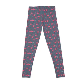 Леггинсы Flamingo -Payne's Grey от Andrea Lauren, спортивная одежда, облегающие женские леггинсы для женщин Изображение 2