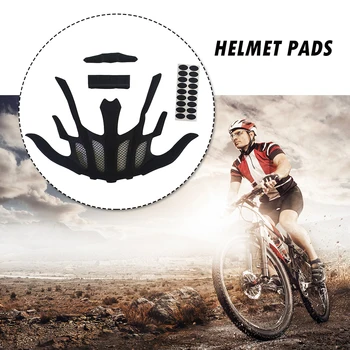 Сменная герметичная подкладка, губка, велосипедный шлем, внутренняя прокладка, комплект поролоновых прокладок