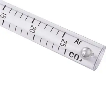 Расходомер газа Аргон Co2 Peashooter Scale Tester Измеритель для сварки сварочным аппаратом Mig Tig проверка расхода газа на горелках Tig или Mig Изображение 2