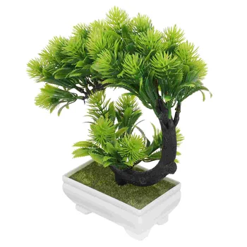 Декор из искусственного дерева, имитация поддельной модели растения, Модель дерева Бонсай, Декор для комнатных растений во дворе