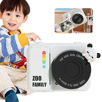 Детская камера, мгновенная печать, Wi-Fi Камера для малышей, 3,0-дюймовый экран, HD Цифровая камера 48 Мп, Рождественские подарки на День рождения для мальчиков и девочек