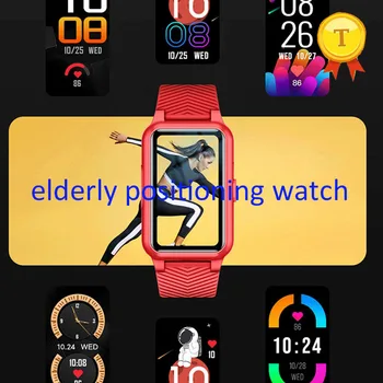 Пожилые Мужчины Студенты 4g Смарт-часы Браслет Длительного Ожидания SOS Часы для IOS Android Частота Сердечных Сокращений Артериальное Давление GPS Трекер Часы