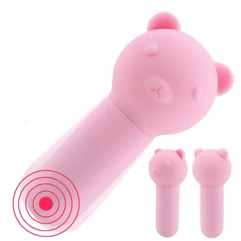 10 режимов Секс-игрушек для женщин, массажер для точки G, USB-зарядка, Стимулятор клитора, вибратор Little Bear