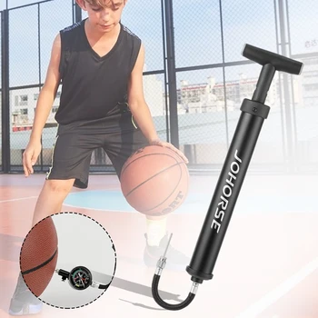 Баскетбольный воздушный насос Портативный футбольный насос-инфлятор Компактный футбольный насос Многофункциональный для баскетбола, футбола, волейбола