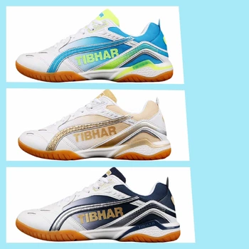 обувь для настольного тенниса tibhar Мужская женская Дышащая Высокоэластичная Нескользящая EVA Спортивные кроссовки для пинг-понга Изображение 2