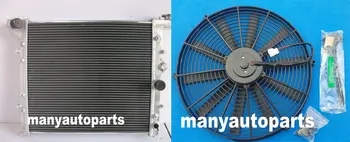 АЛЮМИНИЕВЫЙ радиатор И вентилятор для TOYOTA MARK II 2 JZX90 1992-1996 1995 1994 1993