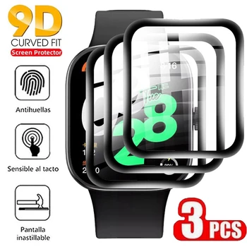 3D Изогнутая Защитная Пленка Для Экрана Xiaomi Redmi Watch 3 Lite Smartwatch Redmi Watch 2 Lite Watch4 3 Активная Защитная Пленка Не Стекло