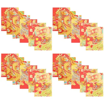 30шт Традиционные Красные карманы Креативные Красные конверты Подарки Фестиваль красных конвертов (Смешанный стиль)