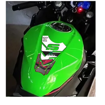 Наклейка на бак мотоцикла 3D резиновая накладка для бака для бензина, мазута, защитная крышка, наклейки для KAWASAKI Z800 Z 800 Изображение 2