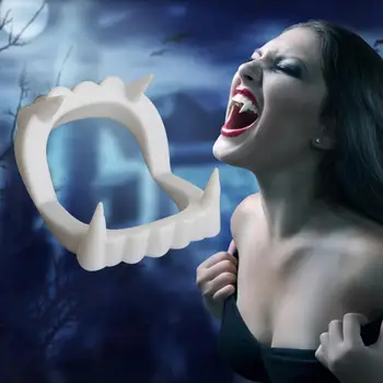 Вампир Дракула Острые Зубы Клыки Зомби-Оборотня На Хэллоуин