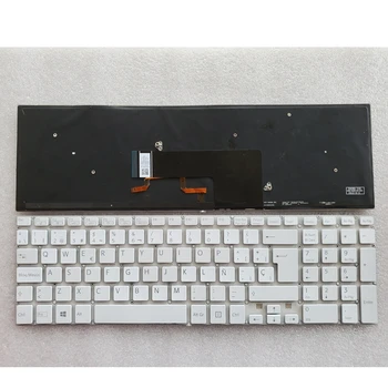 Испанский НОВЫЙ SP клавиатура для ноутбука Sony VAIO SVF15 SVF152 SVF153 SVF154 9Z.NAEBQ.00R SVF15N17CXB AEHK97001103A